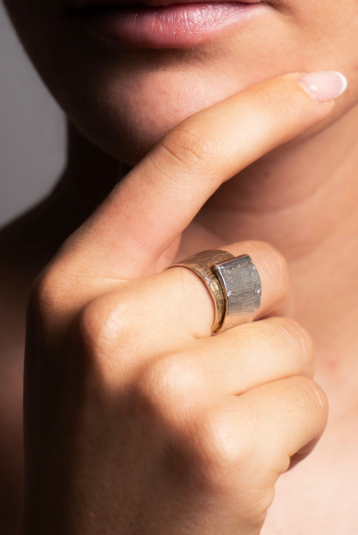Eva Stone Contemporary Wrap Ring