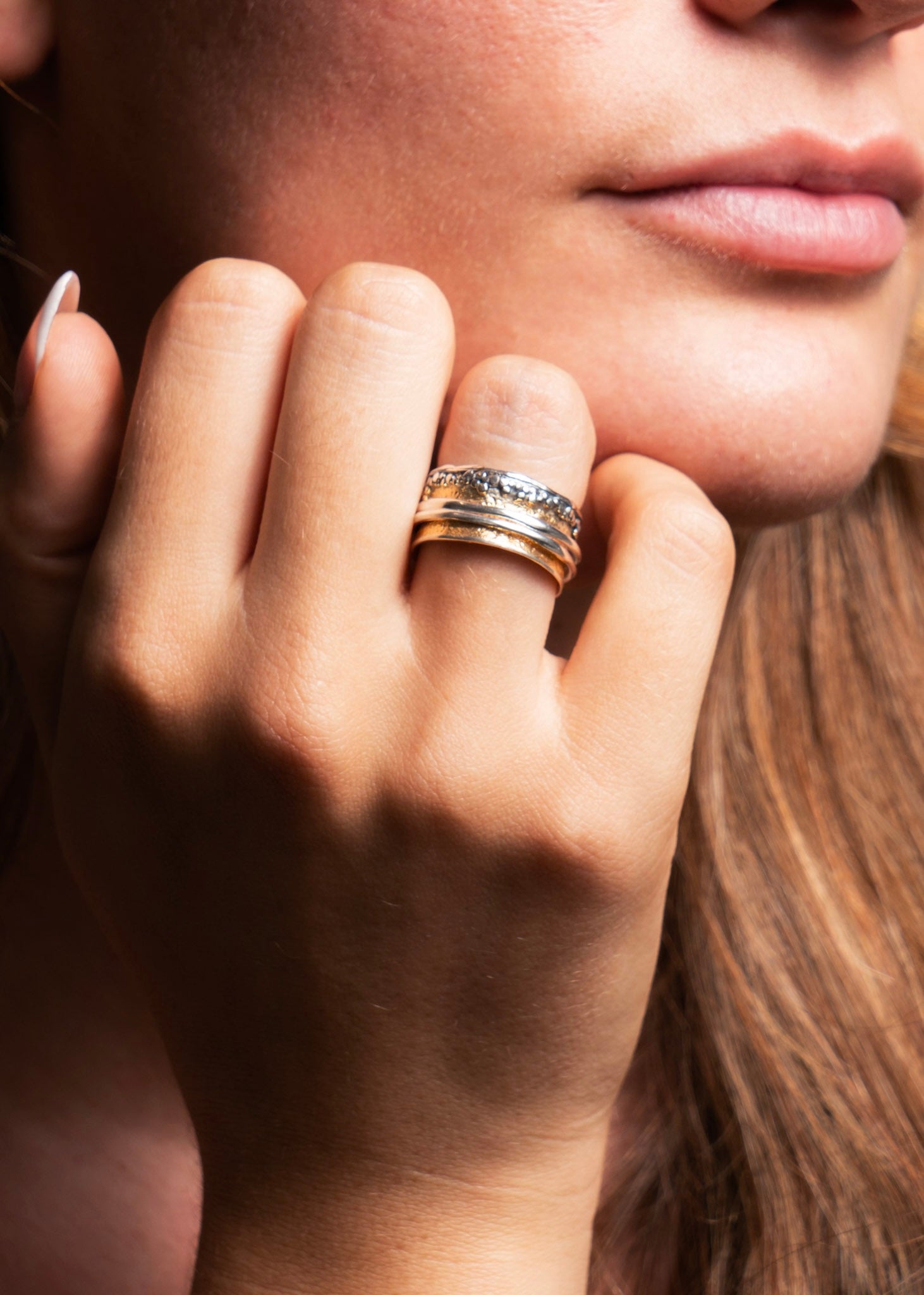 Sterling Silver Spinning Ring