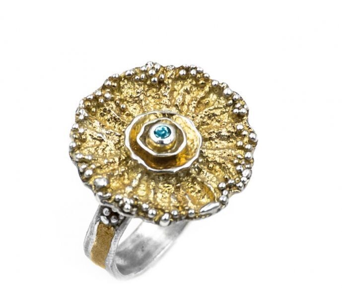 Topaz & Gold Ring