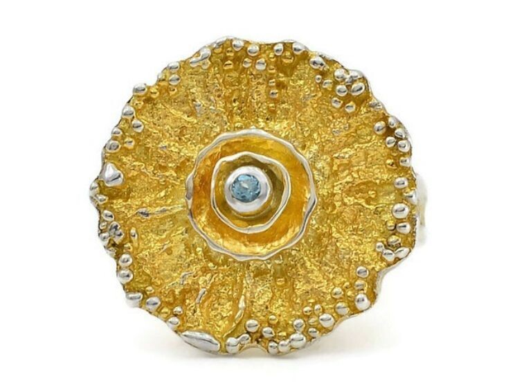 Topaz & Gold Ring