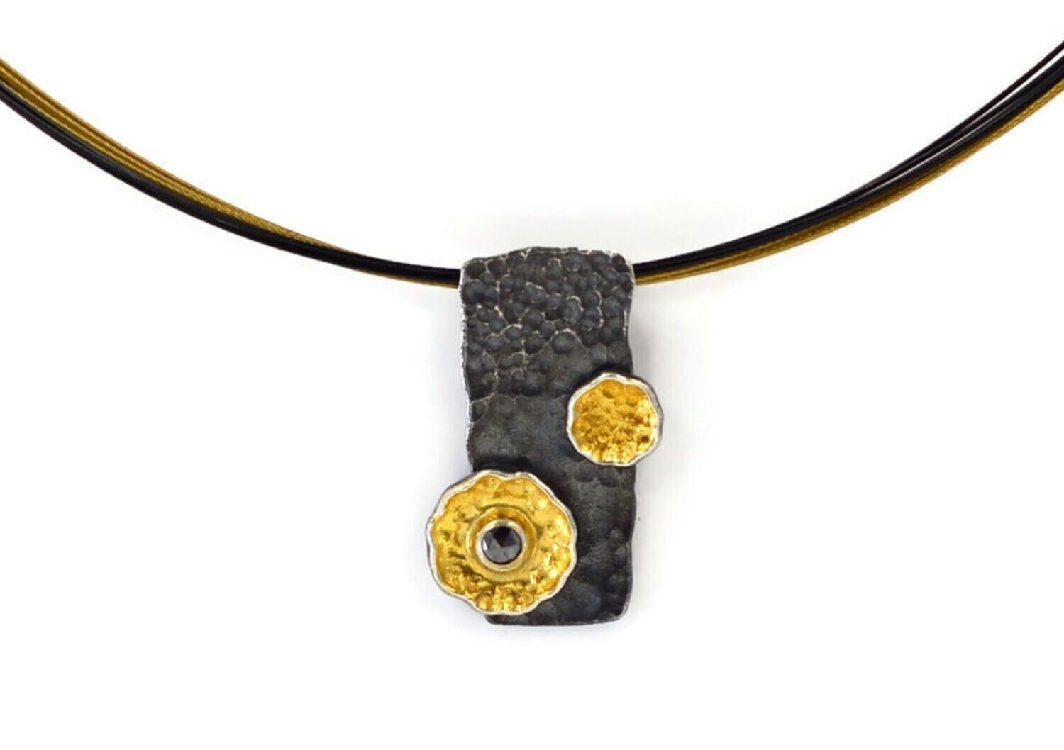 Gorgeous Black Diamond Pendant