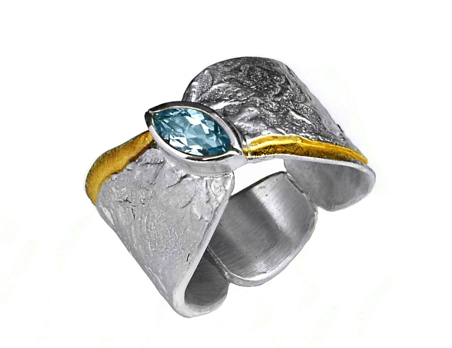 Blue Topaz Ring