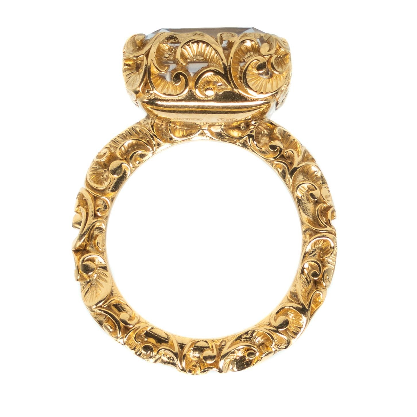 Engraved Statement Ring