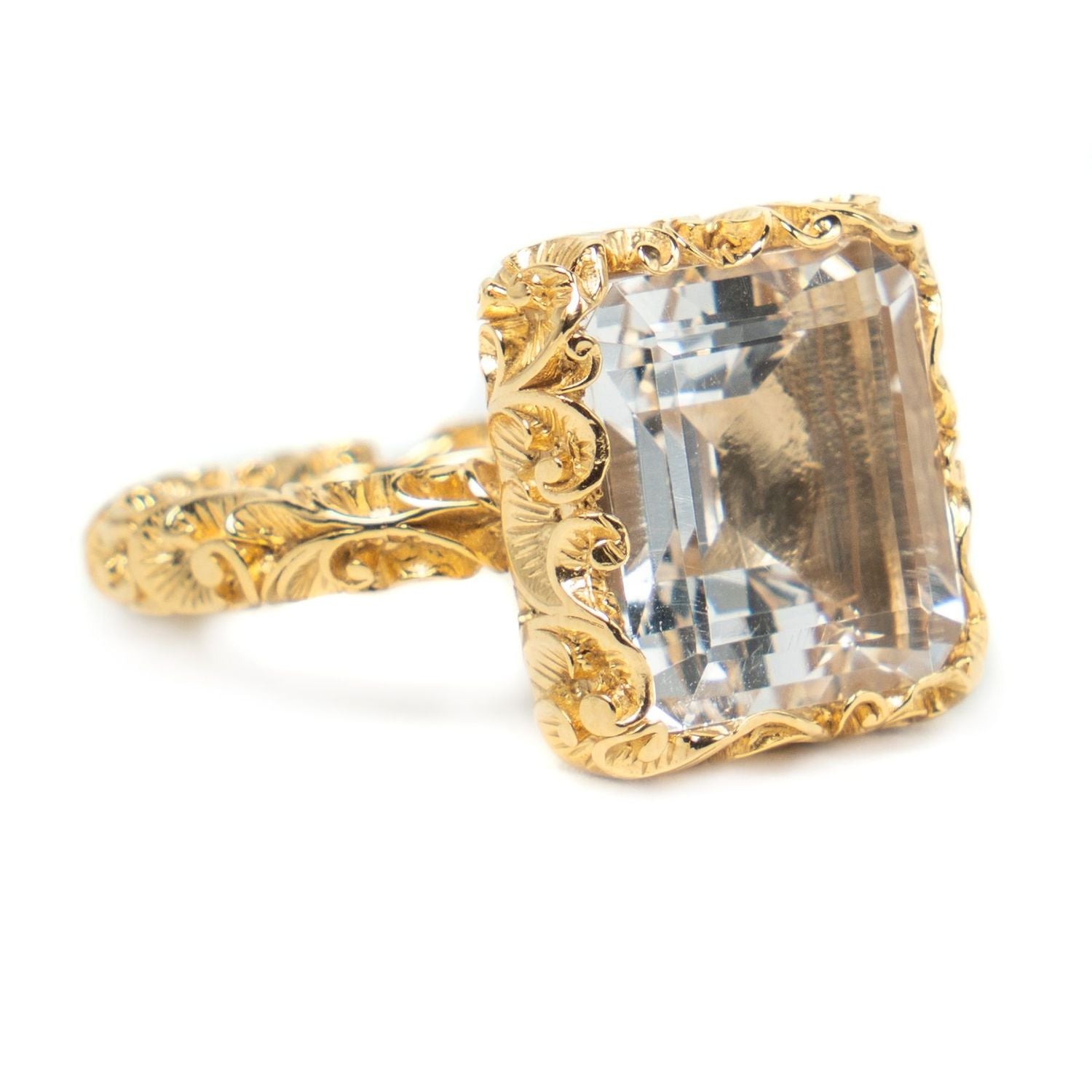 Engraved Statement Ring