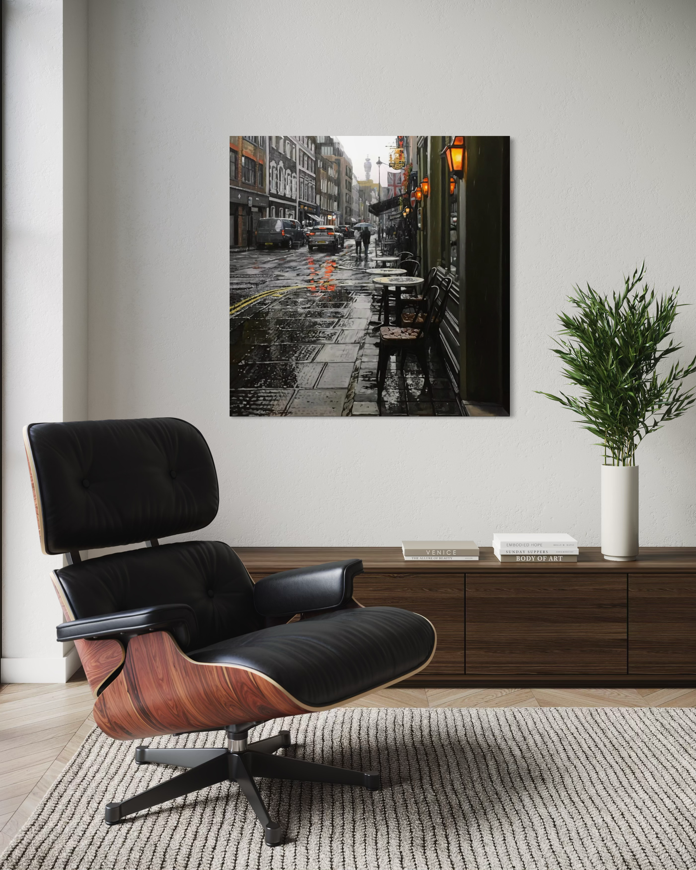 How I Love the Rainy Days. Dean Street Soho.