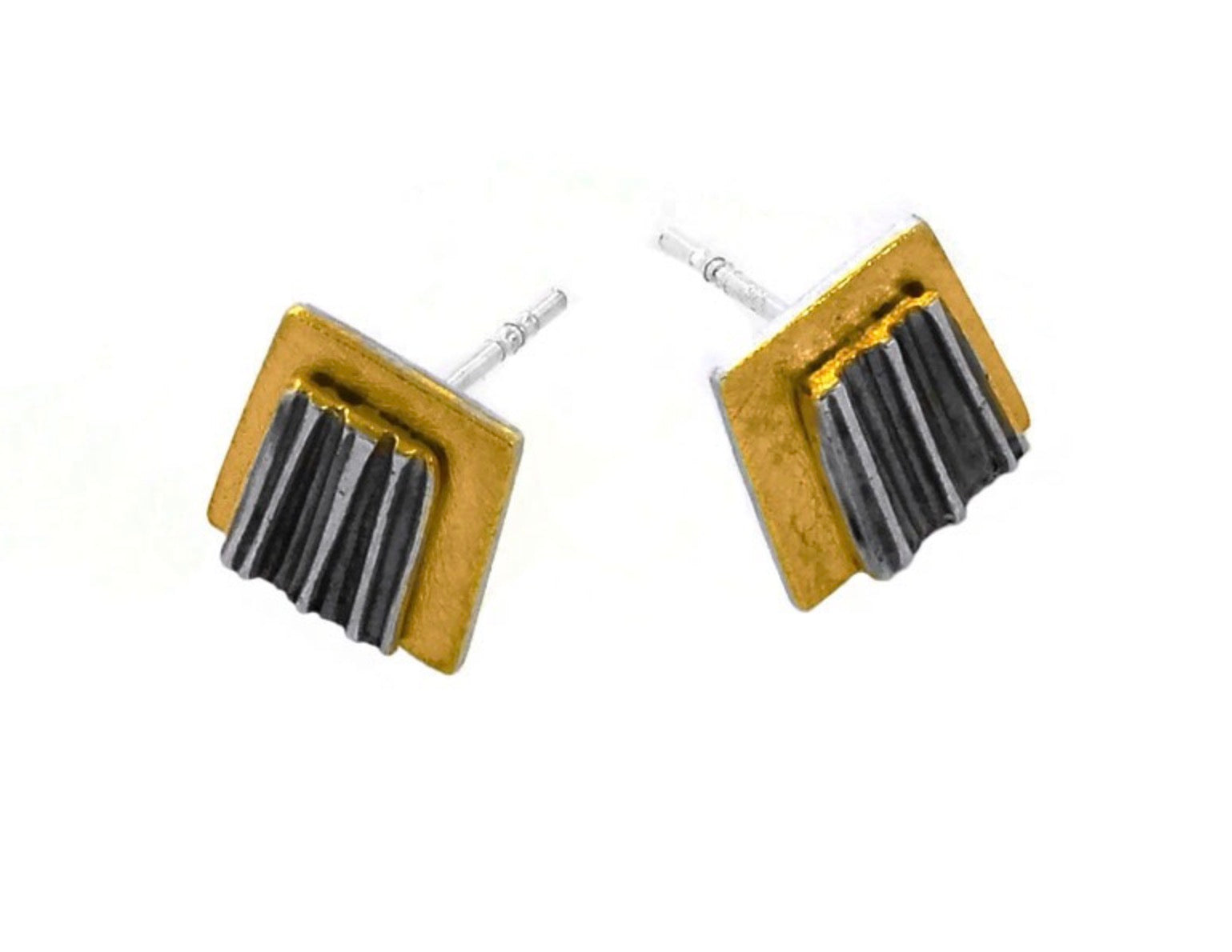 Eva Stone Geometric Stud