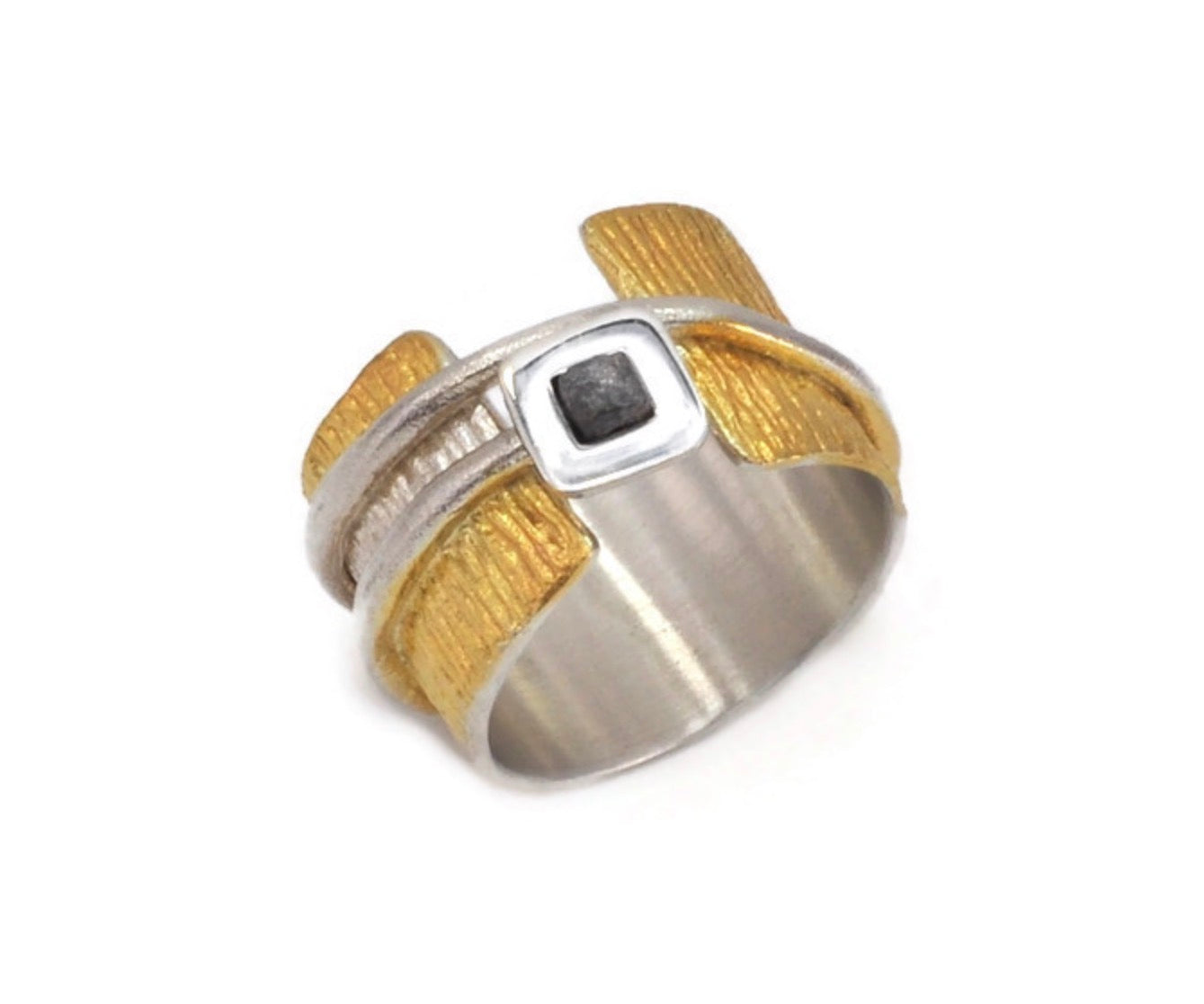 Rough Diamond Statement Ring