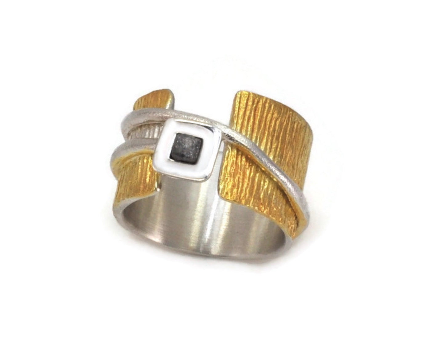 Rough Diamond Statement Ring