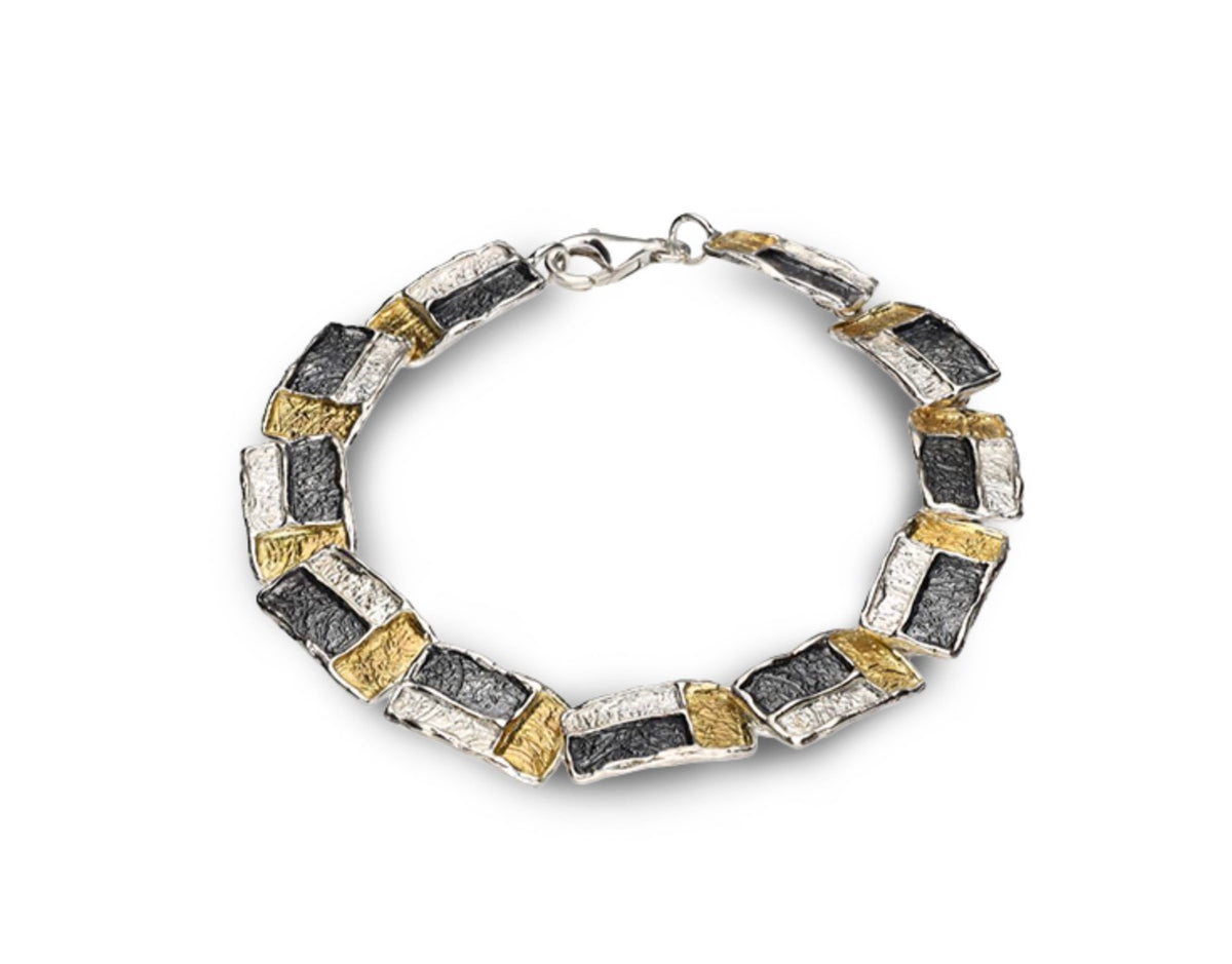 Sterling Silver & Gold Vermeil Bracelet