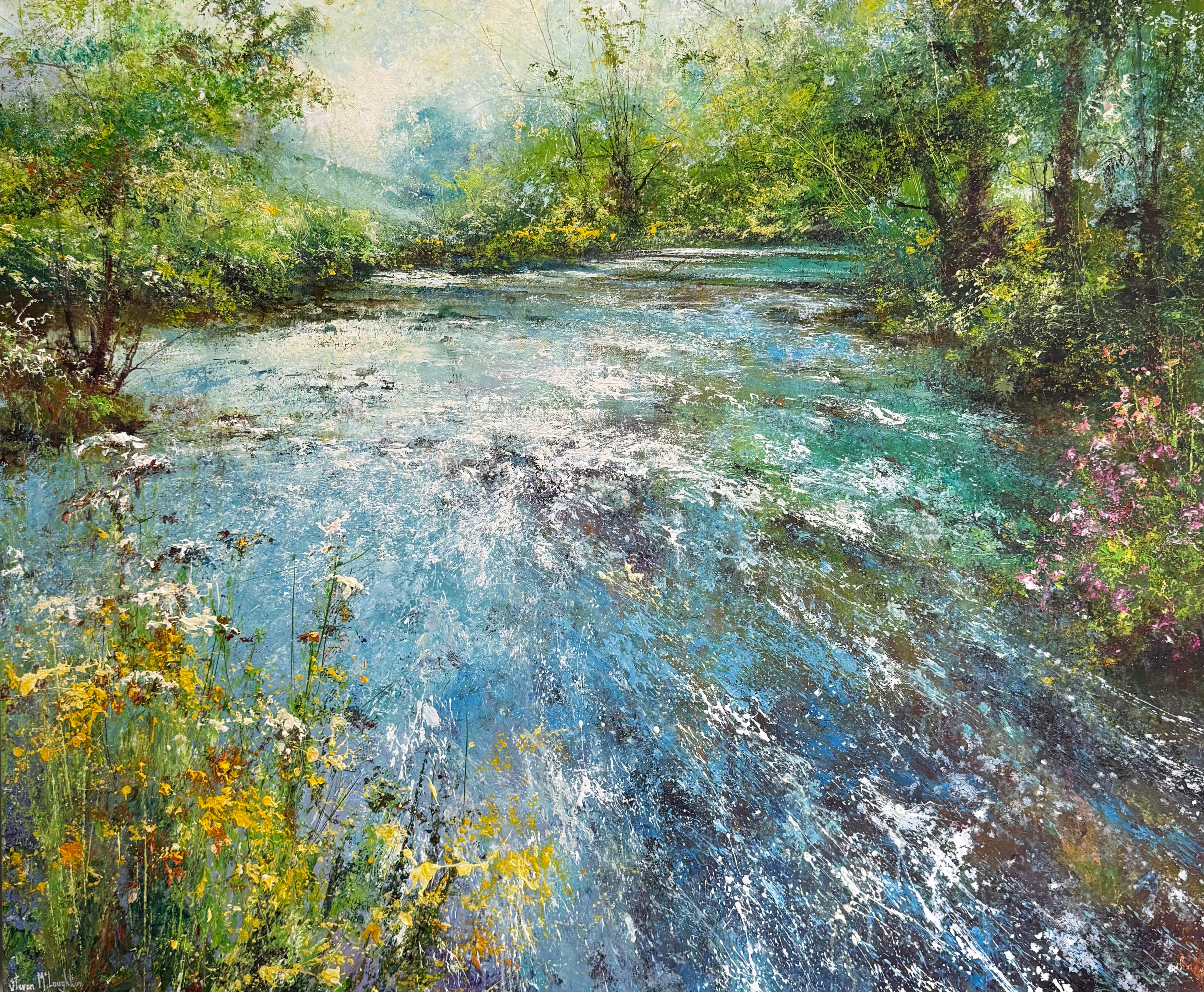 Along the River Dove,Hartington