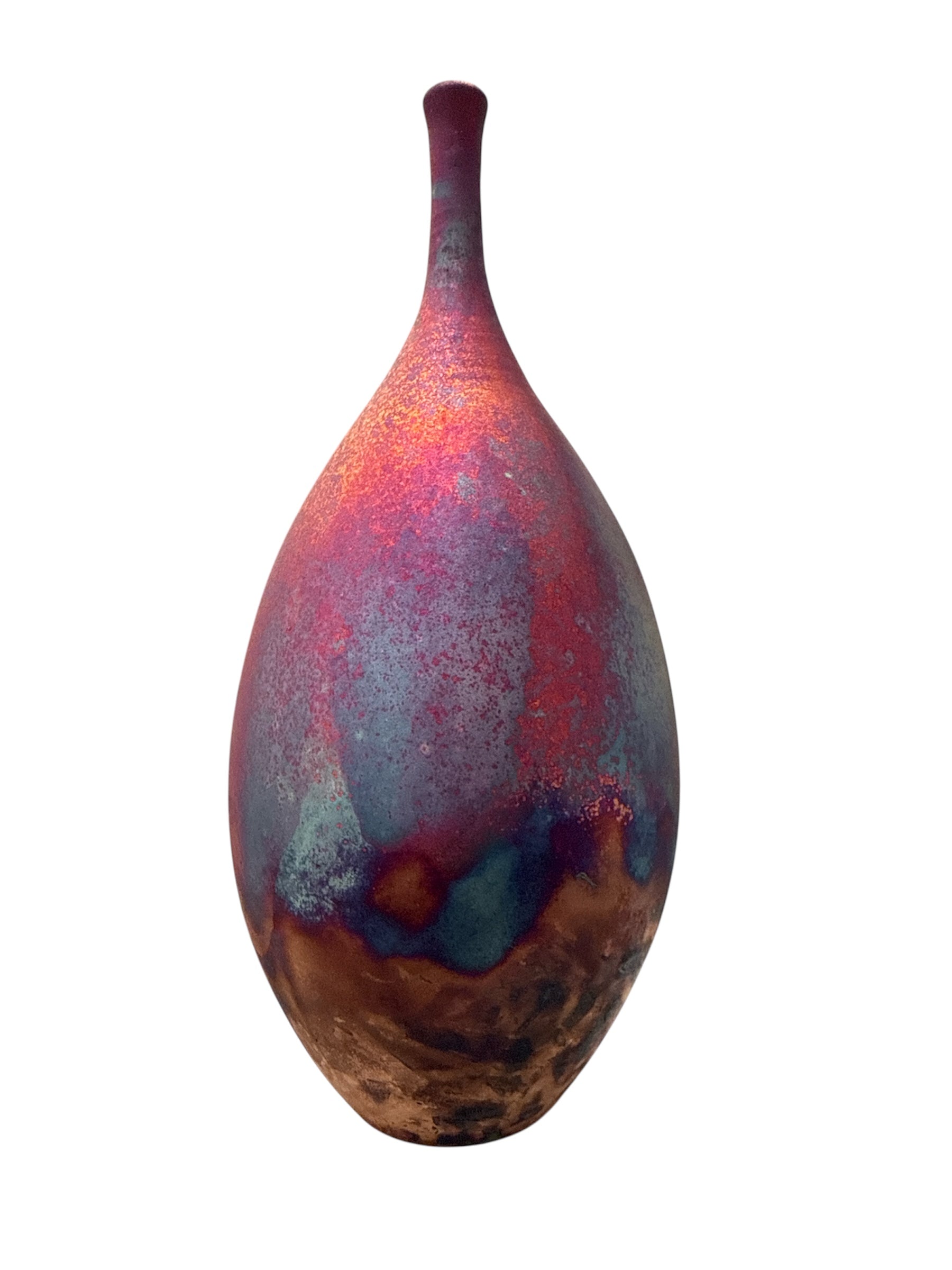 Aurora Form Raku Ceramic
