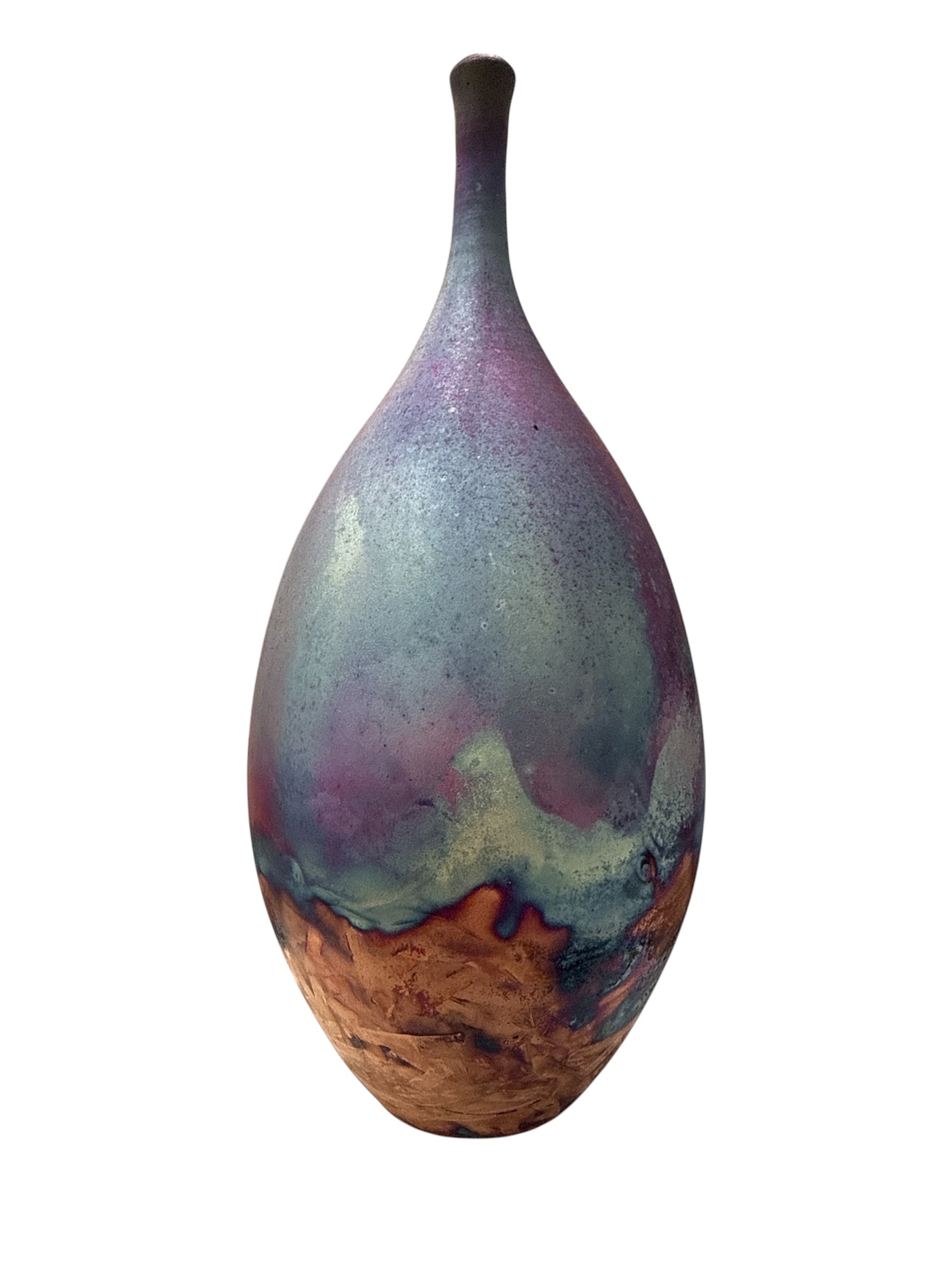 Aurora Form Raku Ceramic
