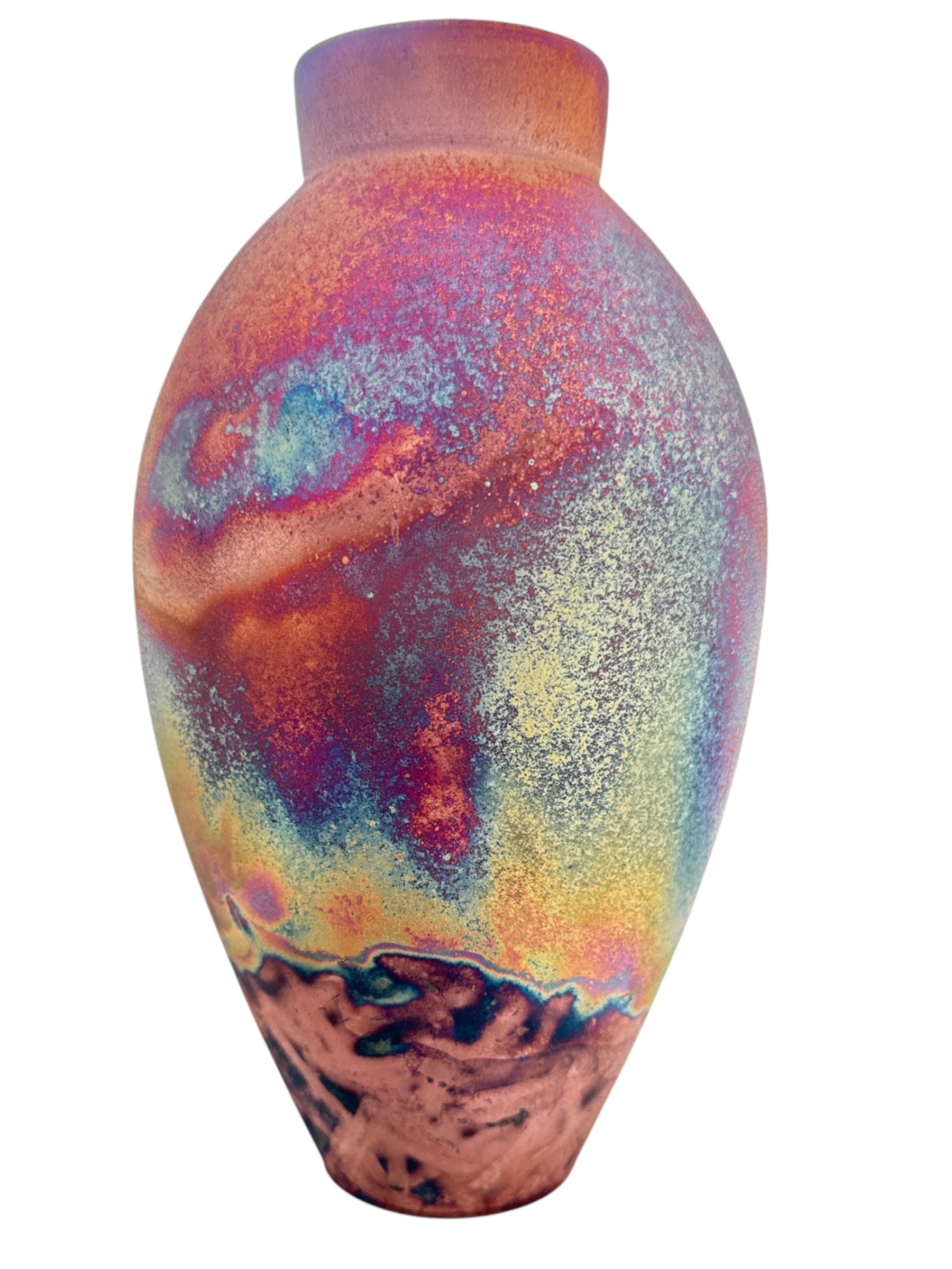 Fire Within Raku Vessel