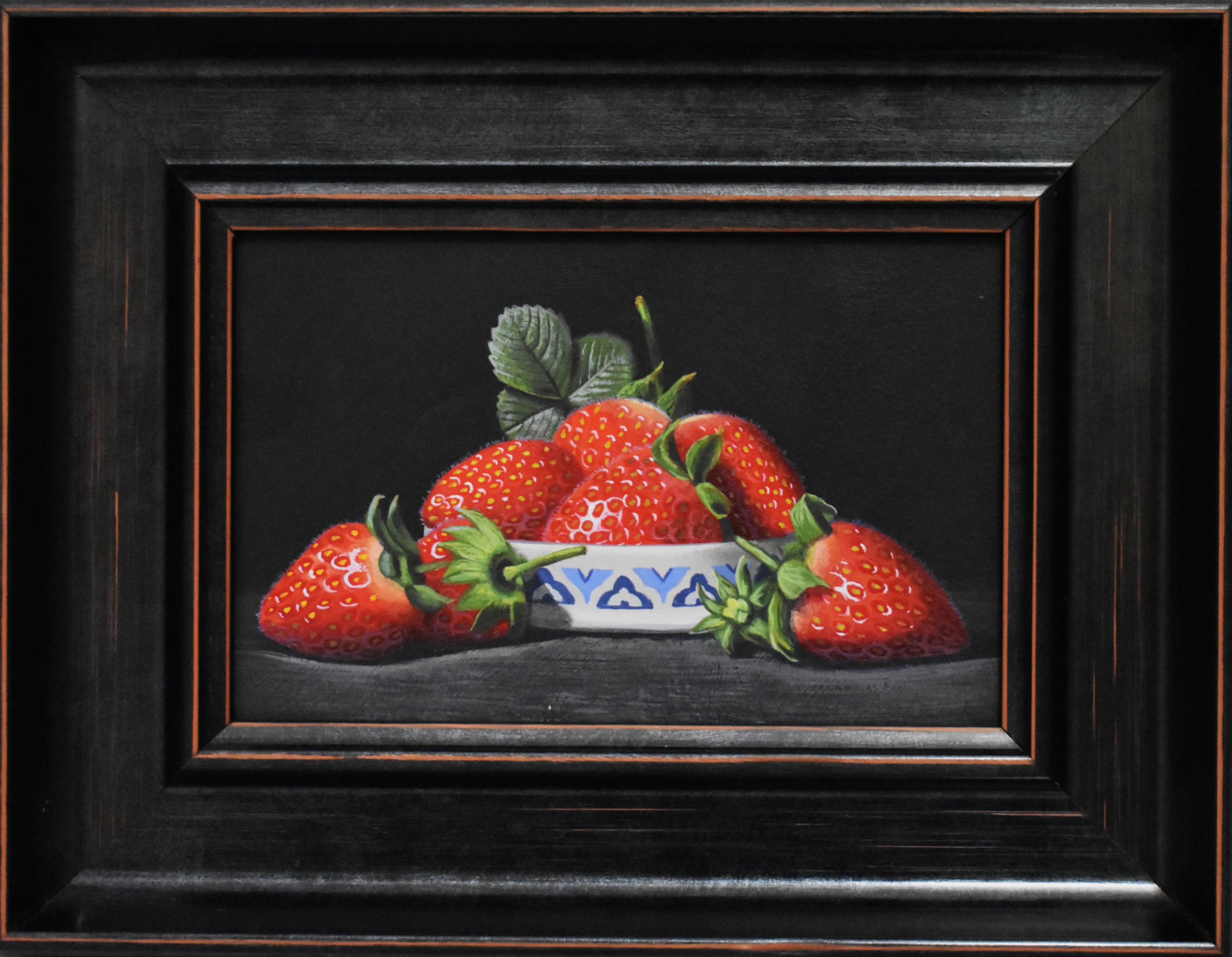 Pot of Strawberries- Original