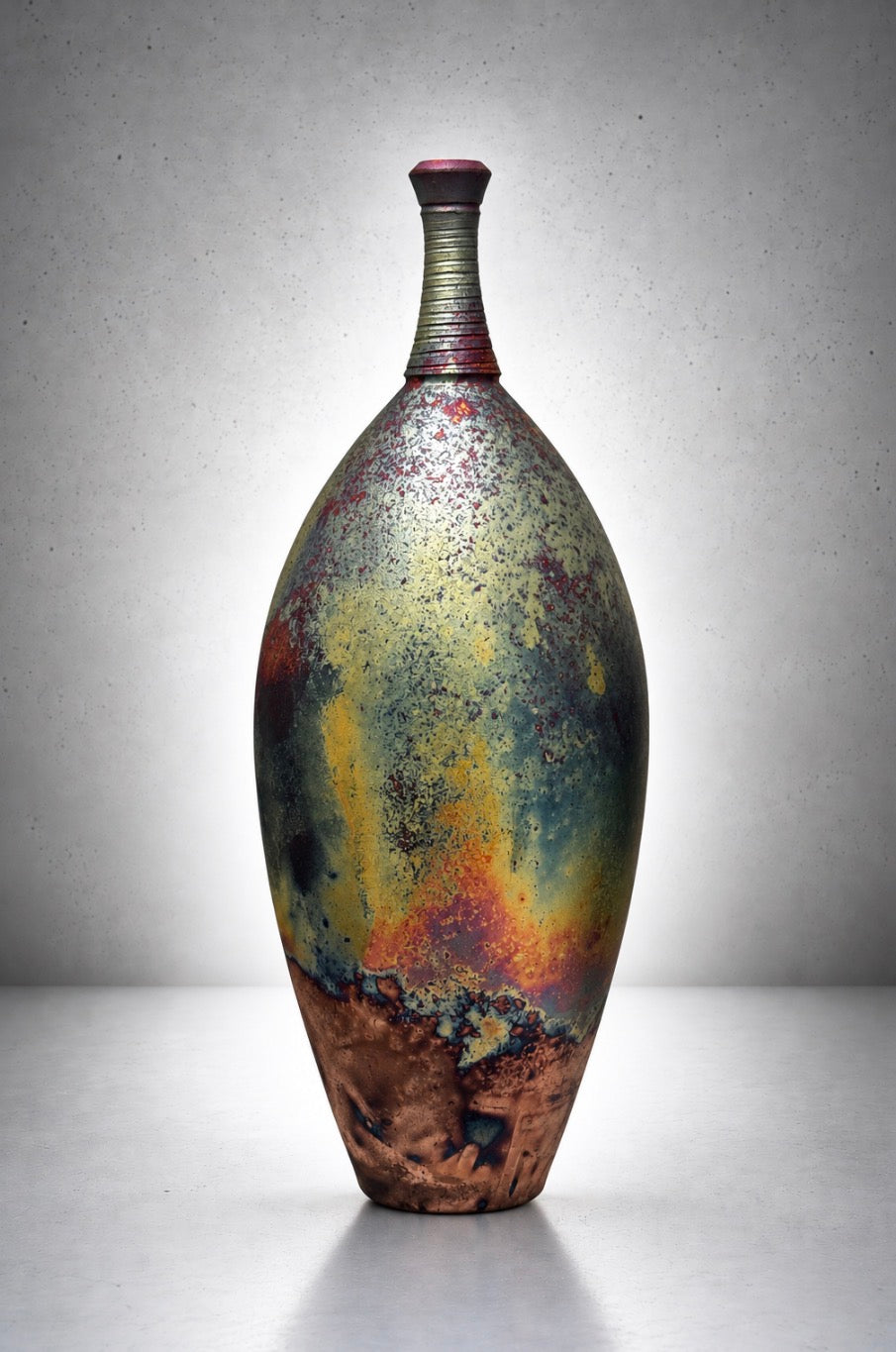 Copper Raku Ceramic