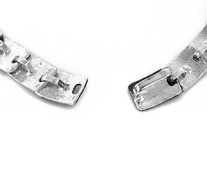 Eva Stone Silver, Gold Vermeil & Oxidised Silver Bracelet