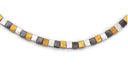 Silver & Gold Geometric Bracelet