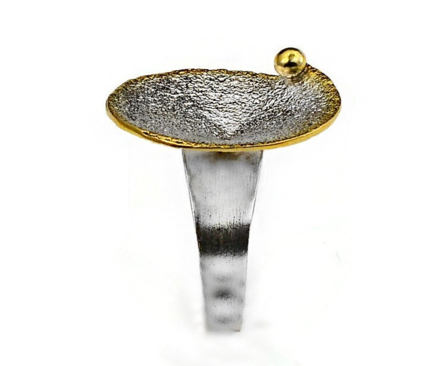 Contemporary Silver Ring