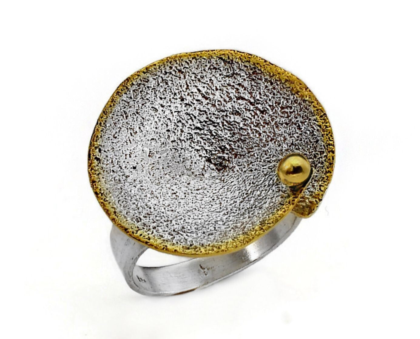 Contemporary Silver Ring