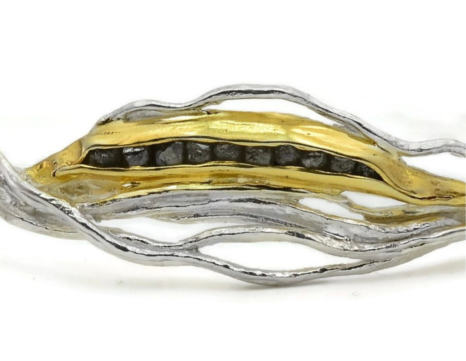 Contemporary Rough Diamond Bracelet