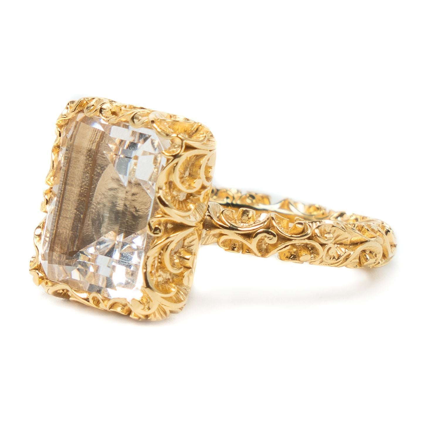 Engraved Statement Ring