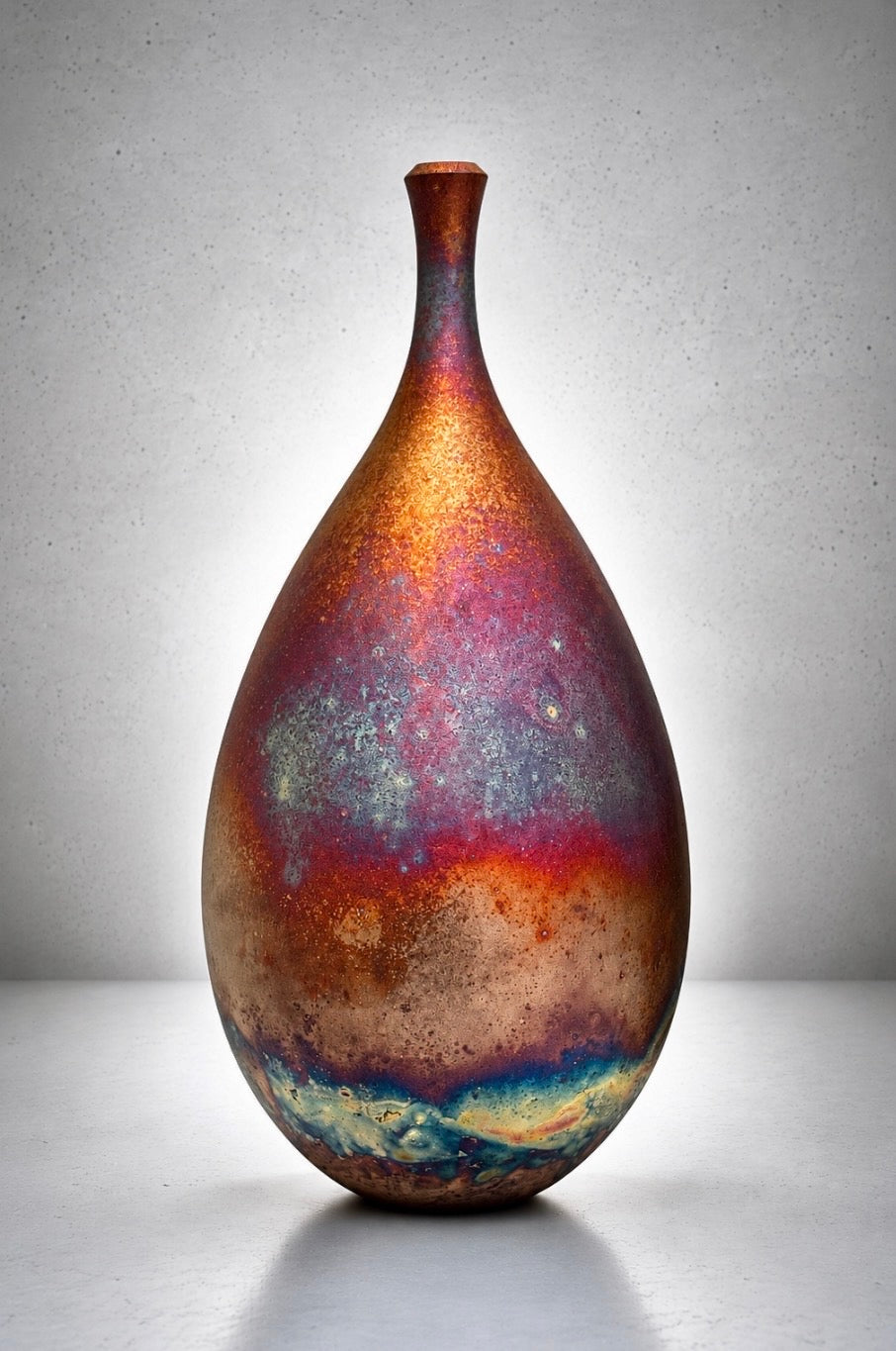 Raku Ceramic Vessel