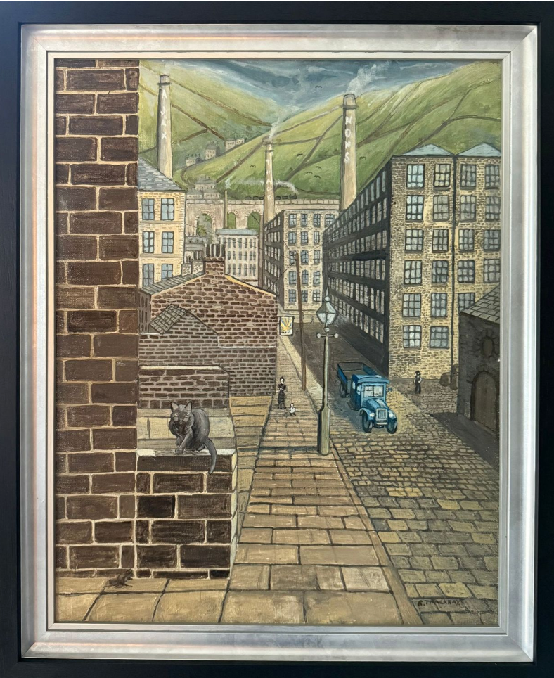 Chimneys and Cobblestones-Original