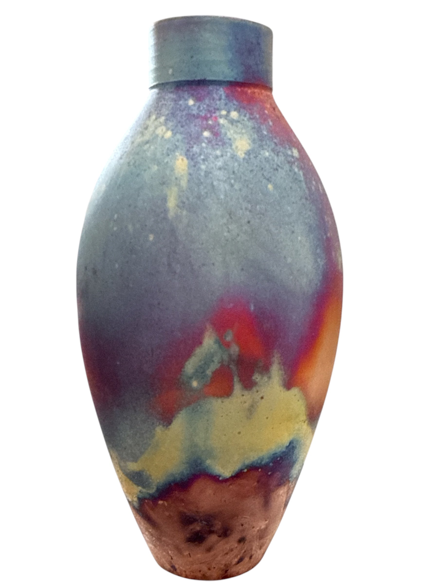 Copper Raku Vessel