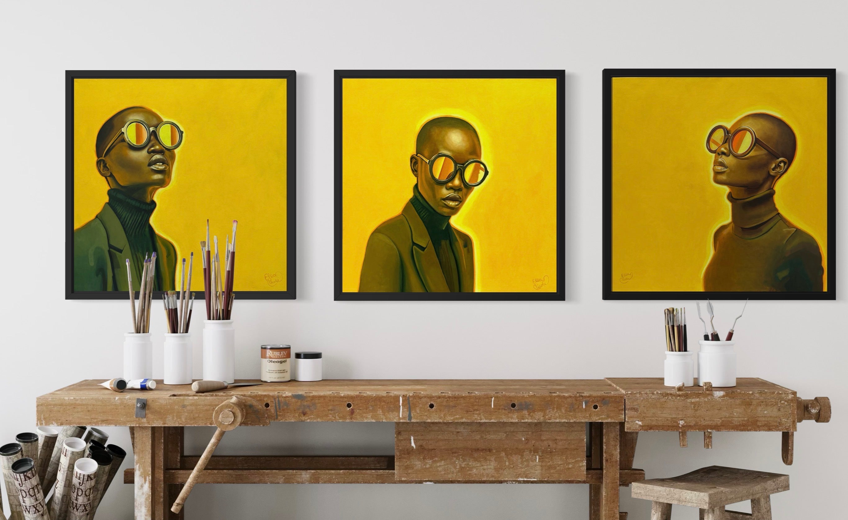 The Empowerment Collection - Set of Three Paintings