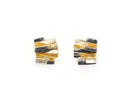 Eva Stone Textured Stud Earrings