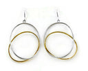 Eva Stone Contemporary Hoop Earrings