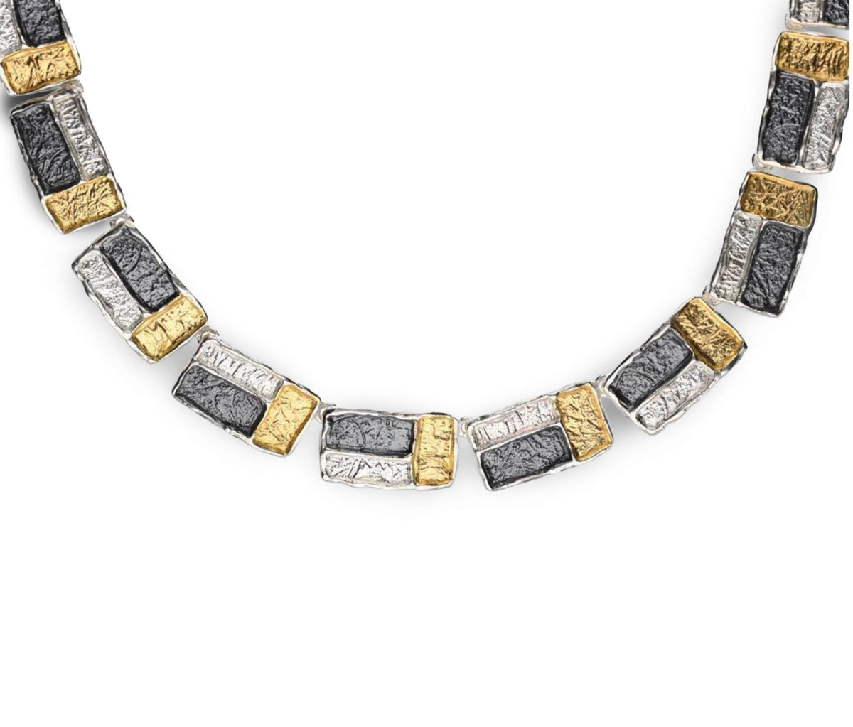 Sterling Silver Statement Necklace