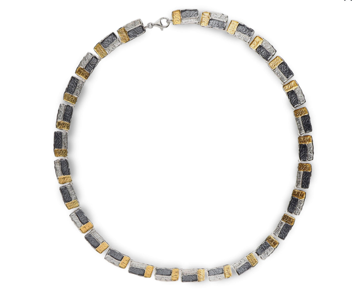 Sterling Silver Statement Necklace