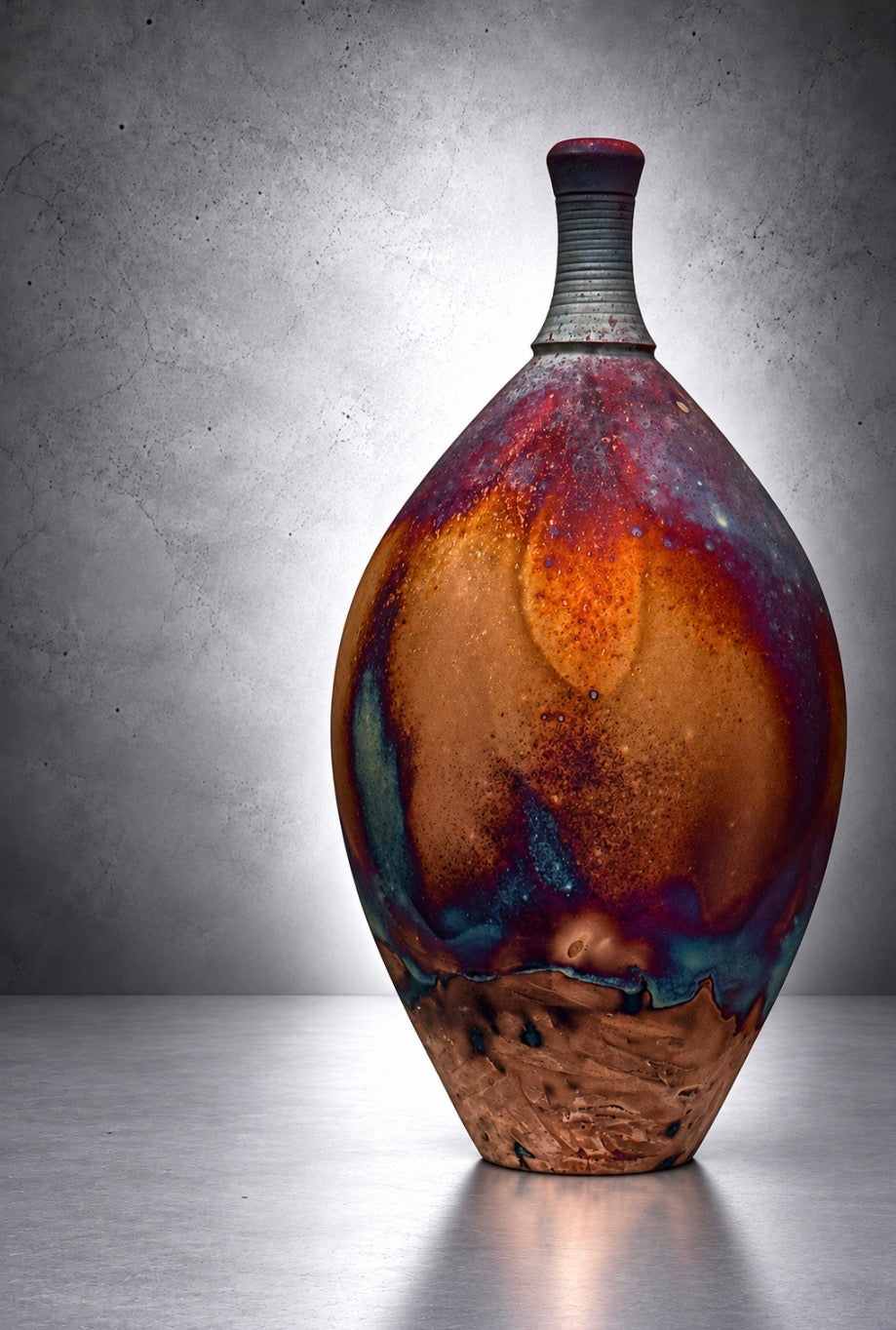 Raku Fired Vessel