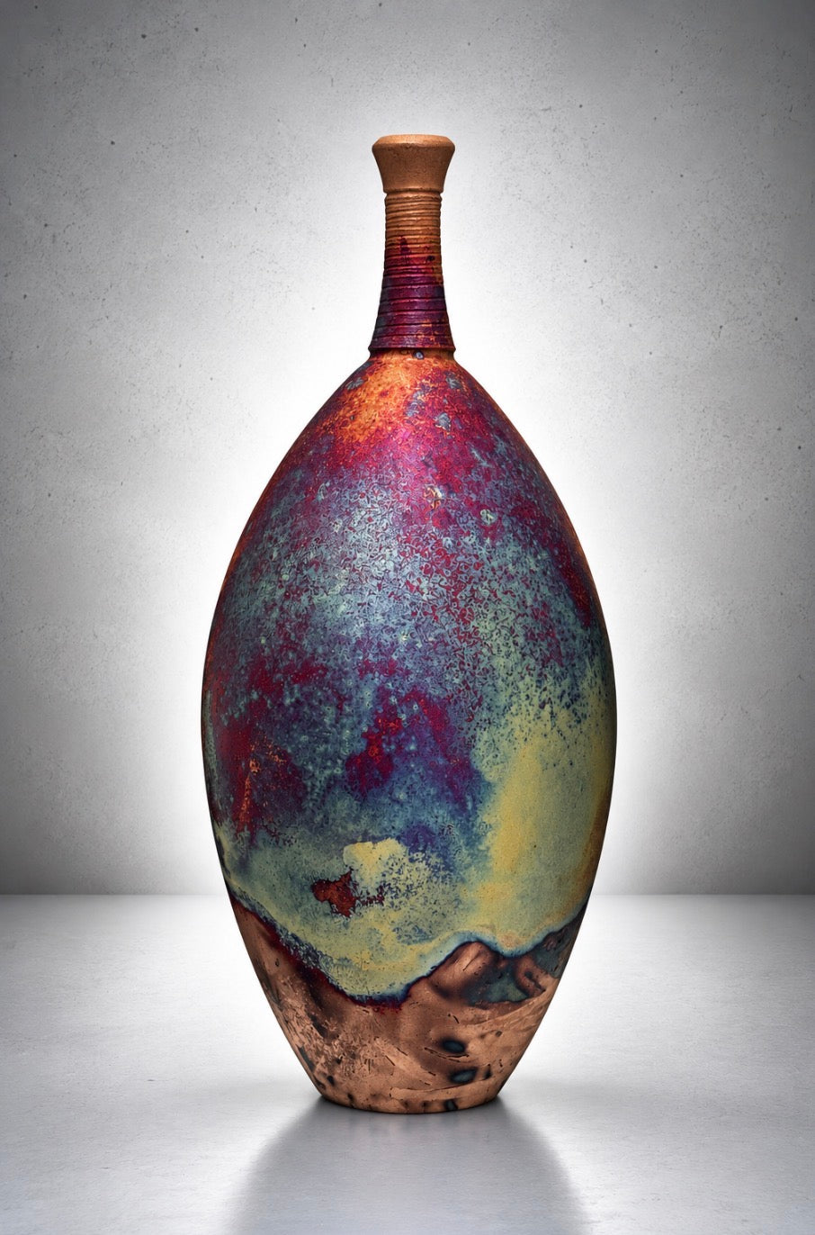 Raku vessel