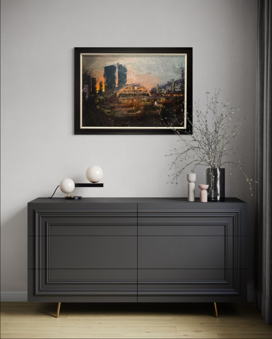 Manchester Central Sunset