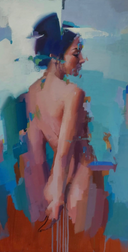 Held In Blue- Original